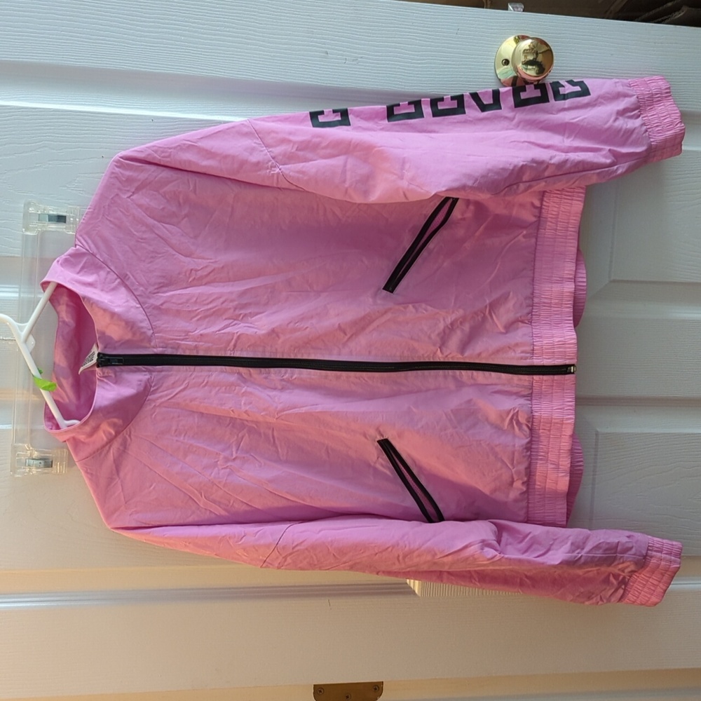 Bubblegum Pink Victoria's Secret Track Jacket L